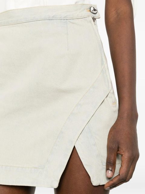 Vivienne Westwood Rita asymmetrical denim skirt - Blue