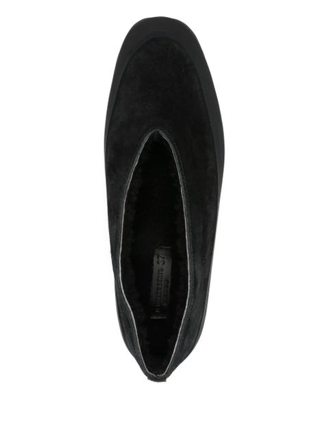 Le Monde Beryl Apres Ski shearling ballet flats - Black