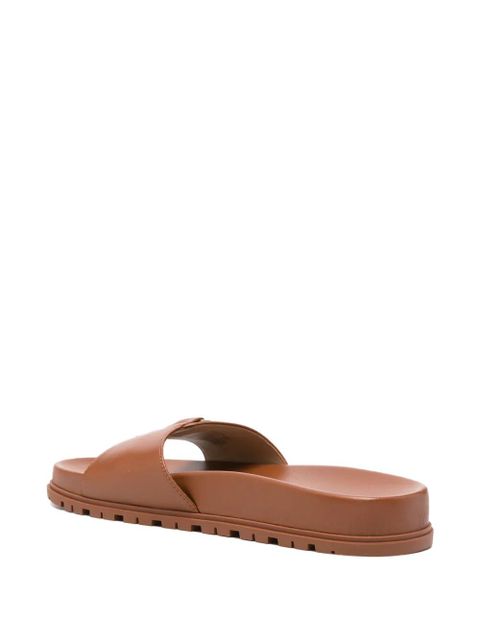 Lauren Ralph Lauren Tasha buckle-detail sandals - Brown