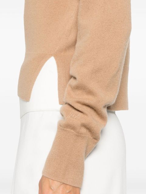 TOTEME 'Cropped Turtleneck' turtleneck sweater - Neutrals