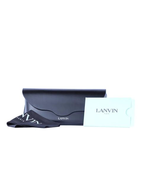 Lanvin geometric-frame sunglasses - Blue