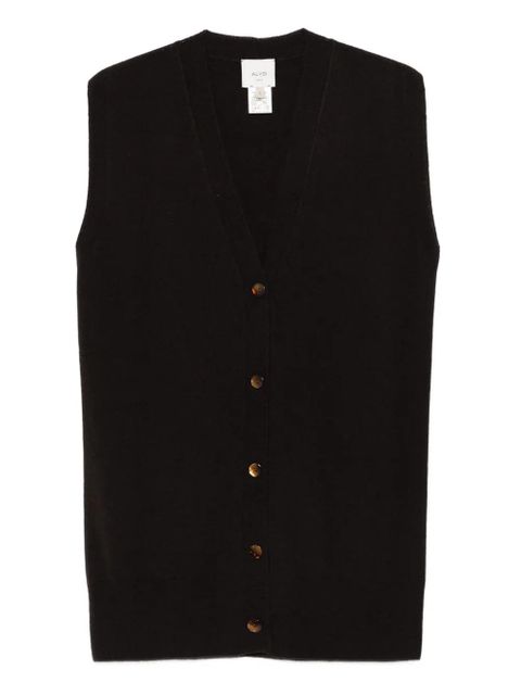 Alysi button-front vest - Brown - zdjęcie produktu nr 1