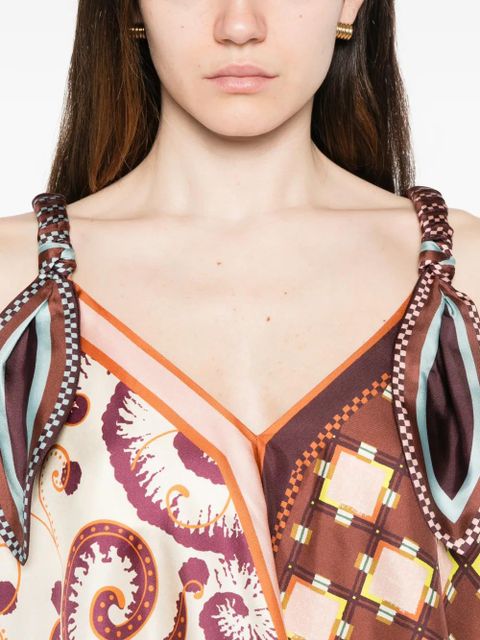 ALEMAIS Wilson top - Brown