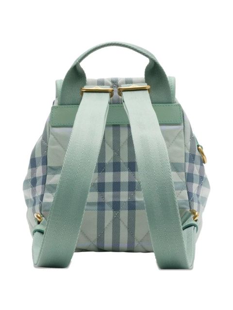 Burberry mini Horseshoe quillted backpack - Green - zdjęcie produktu nr 2