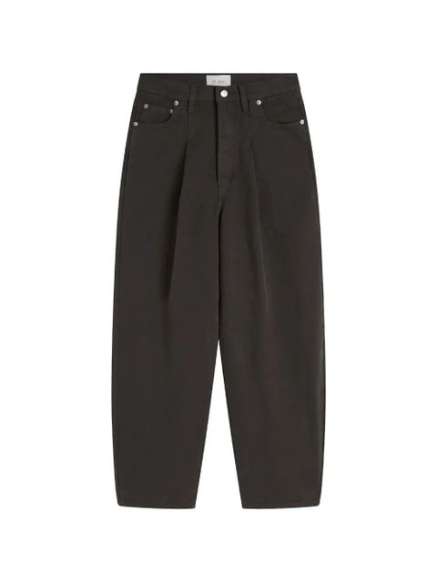 St. Agni barrel mid-rise jeans - Brown - zdjęcie produktu nr 1