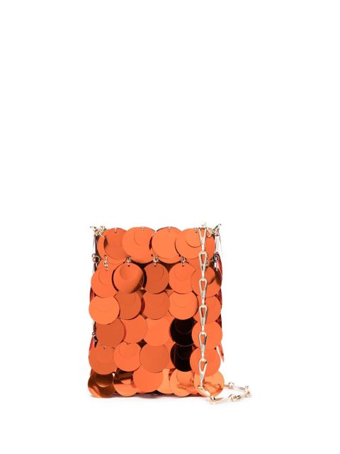 Rabanne mini Sparkle crossbody bag - Orange - zdjęcie produktu nr 1