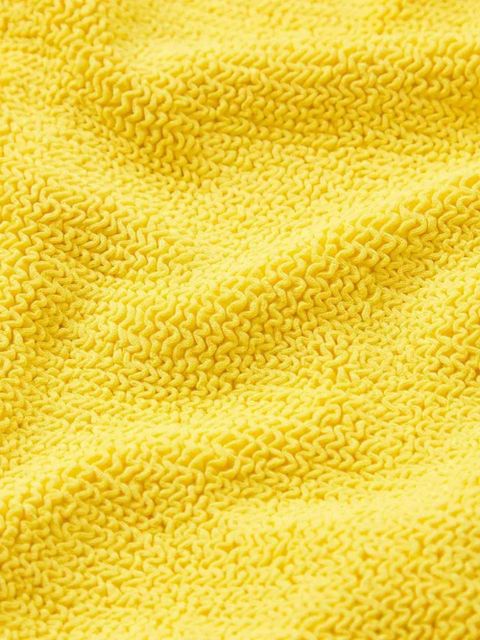 Hunza G Sandy round-neck swimsuit - Yellow