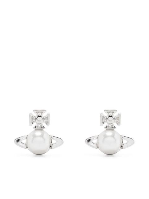 Vivienne Westwood Balbina stud earrings - Silver - zdjęcie produktu nr 1