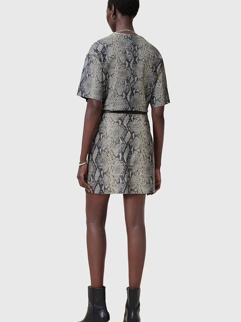 AllSaints spódnica skórzana RENAI