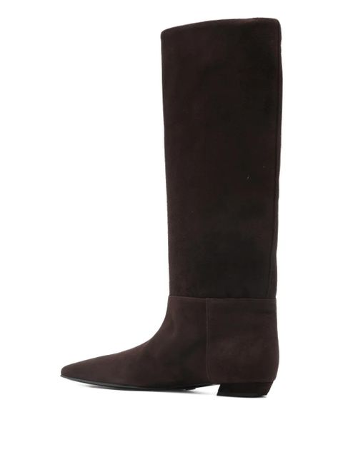 Proenza Schouler Trap flat boots - Brown - zdjęcie produktu nr 2