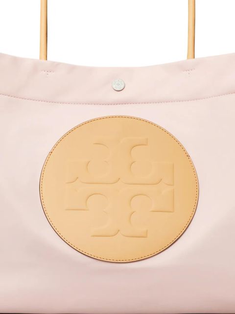 Tory Burch logo-appliqué tote bag - Pink