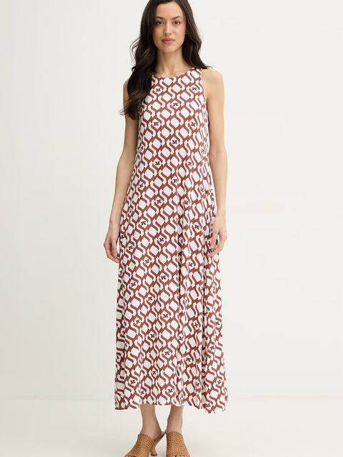 Max Mara Beachwear sukienka z wiskozy - zdjęcie produktu nr 1