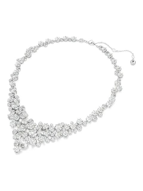 Swarovski Constella crystal-embellished necklace - Silver - zdjęcie produktu nr 1