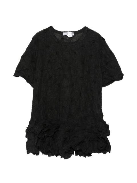 Comme Des Garçons crew-neck T-shirt - Black - zdjęcie produktu nr 1