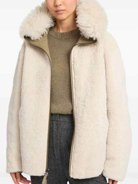 Yves Salomon hooded reversible jacket - Green - zdjęcie produktu nr 2