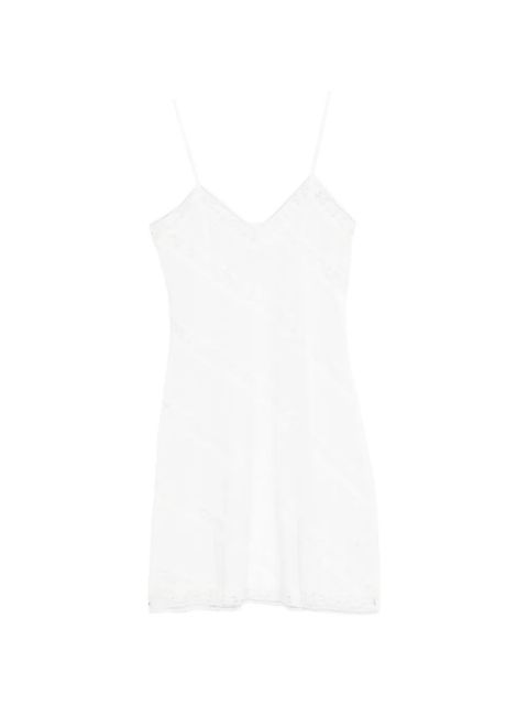 Gimaguas Beatrice lace-trim mini dress - White - zdjęcie produktu nr 1