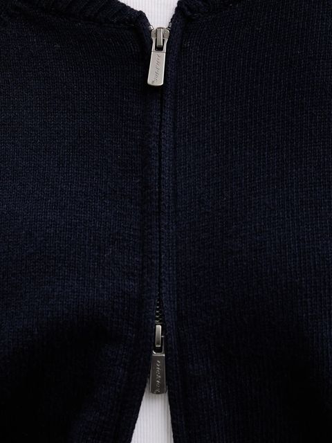 Dickies kardigan damski kolor granatowy lekki DK0A87OZ