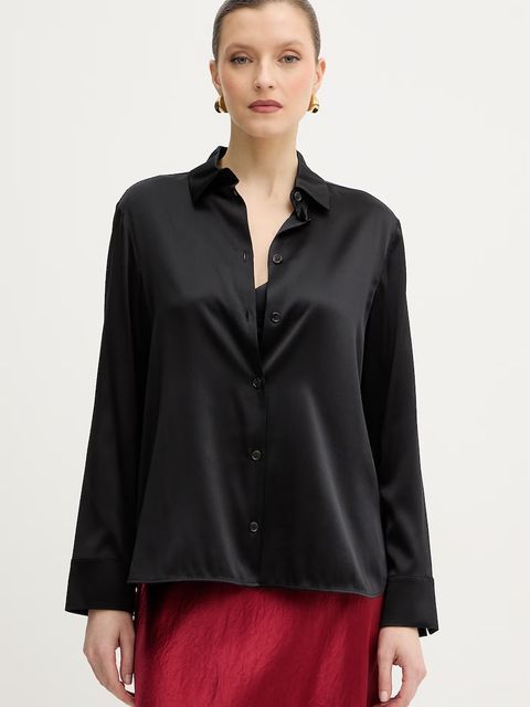 MM by Max Mara koszula z dodatkiem jedwabiu QUARTO - zdjęcie produktu nr 1