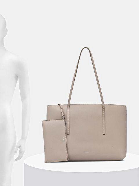 Calvin Klein torebka kolor beżowy LV04F3274G