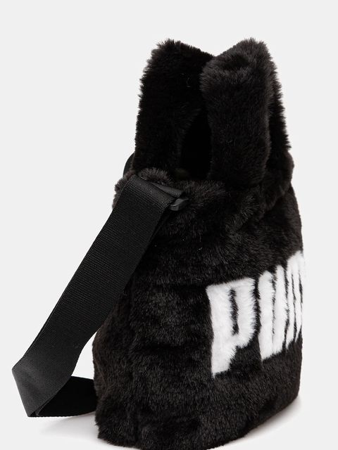 Puma torebka Up Faux Fur Mini kolor czarny 91713 - zdjęcie produktu nr 2
