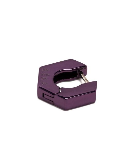 EÉRA Mini Dado huggie hoop earring - Purple