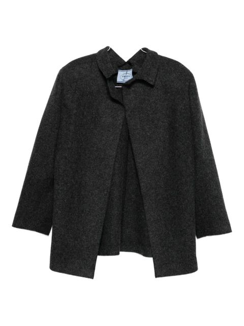 Prada open-front coat - Grey - zdjęcie produktu nr 2