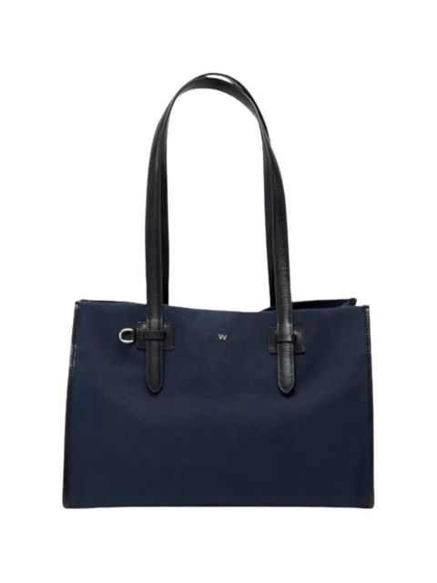 Weekend Max Mara trim handle shoulder bag - Blue - zdjęcie produktu nr 1