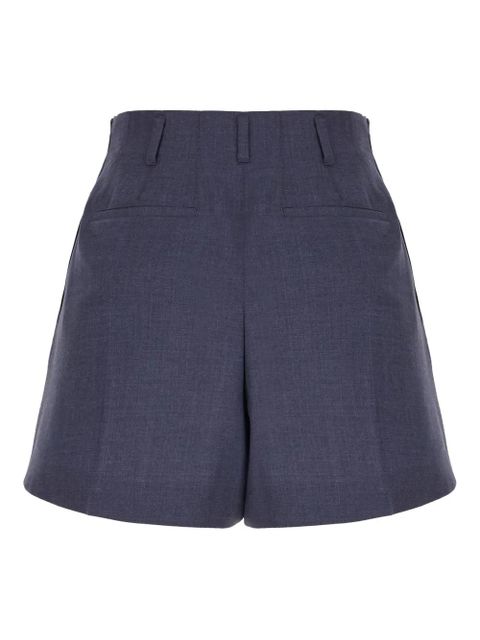 Givenchy high-waisted wool shorts - Blue - zdjęcie produktu nr 2