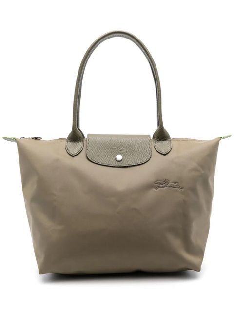 Longchamp medium Le Pliage tote bag - Green - zdjęcie produktu nr 1