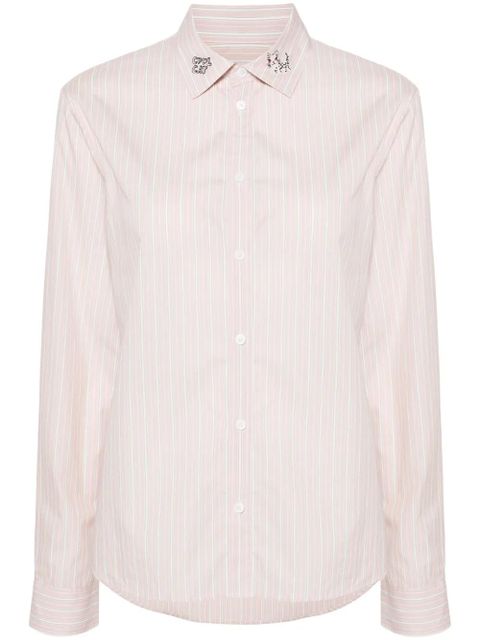 Zadig&Voltaire Cool Cat striped cotton shirt - Pink - zdjęcie produktu nr 1