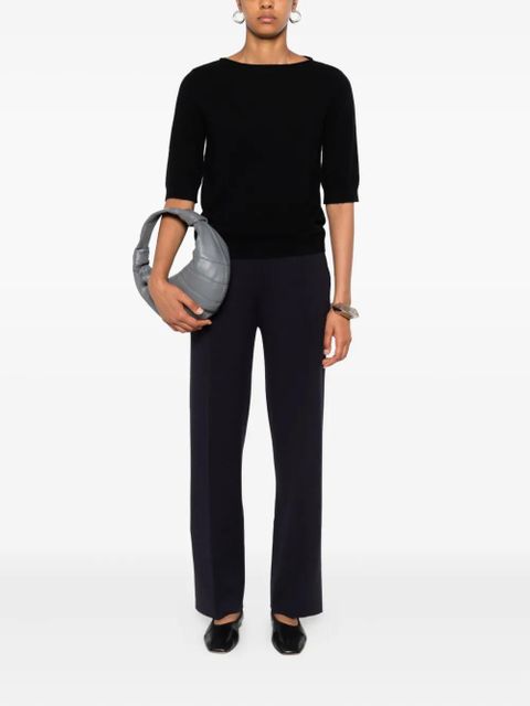 Max Mara side-pocket straight trousers - Blue - zdjęcie produktu nr 2