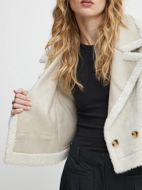 MUNTHE płaszcz dwustronny SAMBINO