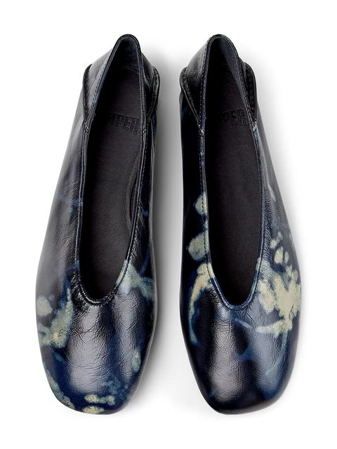 Camper baleriny skórzane Casi Myra kolor granatowy K201842-001