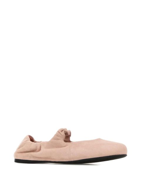 Miu Miu suede Mary Jane ballet flats - Pink - zdjęcie produktu nr 2