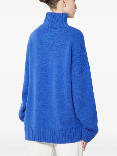 JW Anderson pocket turtleneck sweater - Blue