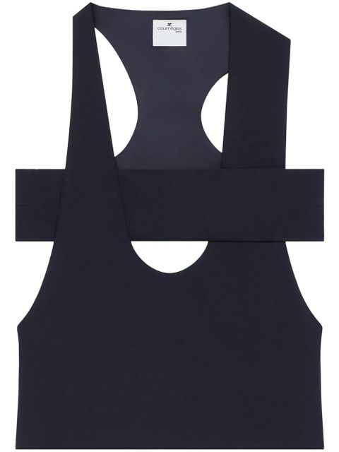 Courrèges Infinity tank top - Blue - zdjęcie produktu nr 2