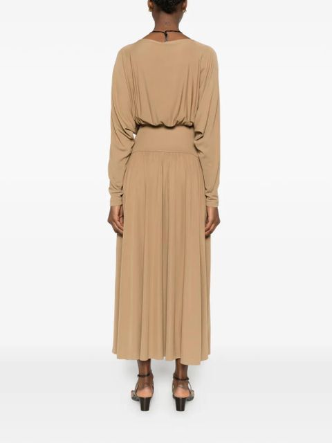 TOTEME boat-neck dress - Neutrals