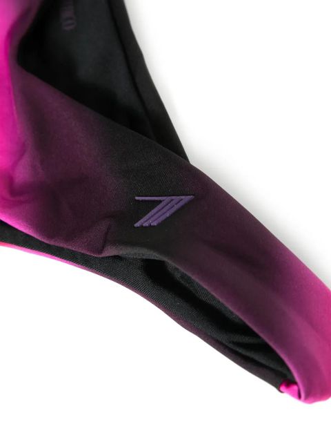 The Attico gradient-effect bikini - Black - zdjęcie produktu nr 2