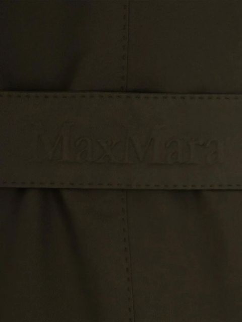 Max Mara belted trench coat - Green