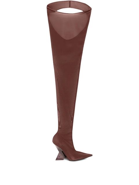 The Attico 105mm Cheopissima boots - Brown - zdjęcie produktu nr 1