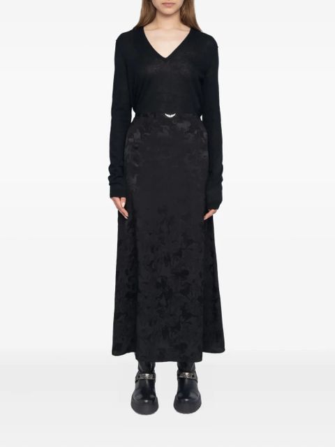 Zadig&Voltaire Jimeno maxi skirt - Black