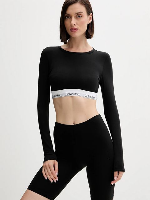 Calvin Klein Underwear longsleeve kolor czarny LV00QF8600 - zdjęcie produktu nr 2