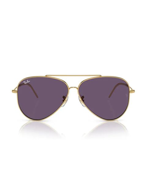 Ray-Ban okulary przeciwsłoneczne kolor fioletowy 0RBR0101S