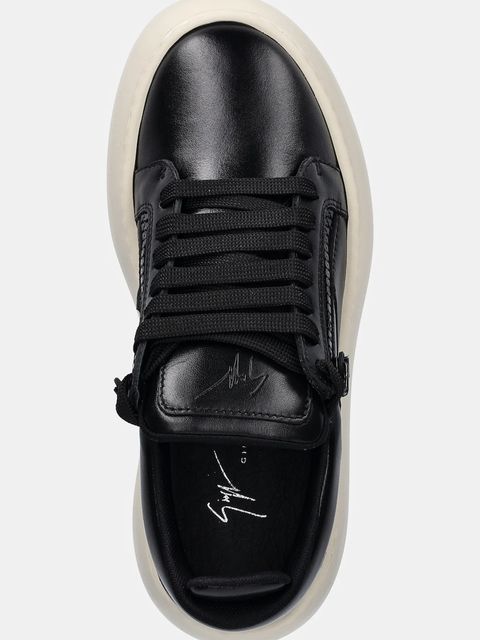 Giuseppe Zanotti sneakersy skórzane Alma damskie kolor czarny RS50009.001