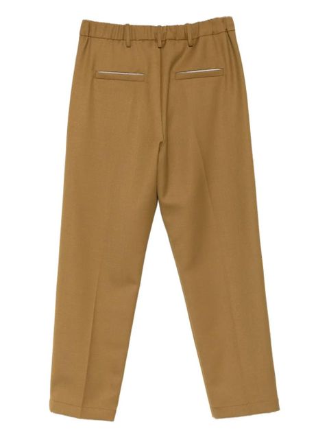 Alysi pressed-crease cotton trousers - Brown - zdjęcie produktu nr 2