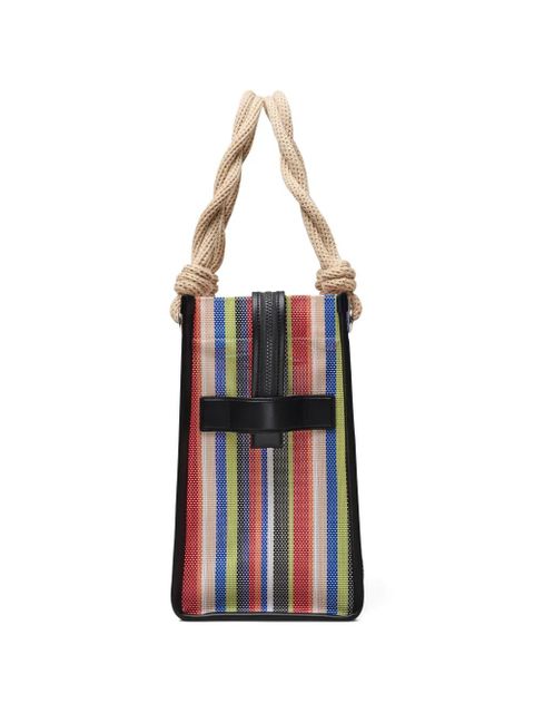 Marc Jacobs The Large Stripe Mesh Rope tote bag - Red