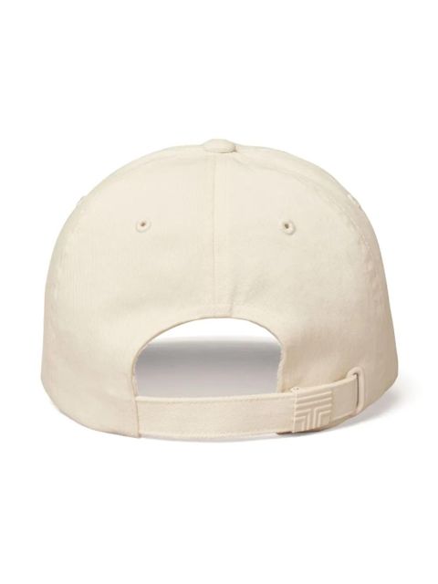 Tory Burch logo-embroidered baseball cap - Neutrals - zdjęcie produktu nr 2