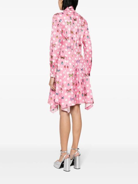 Versace Butterflies & Ladybugs short dress - Pink