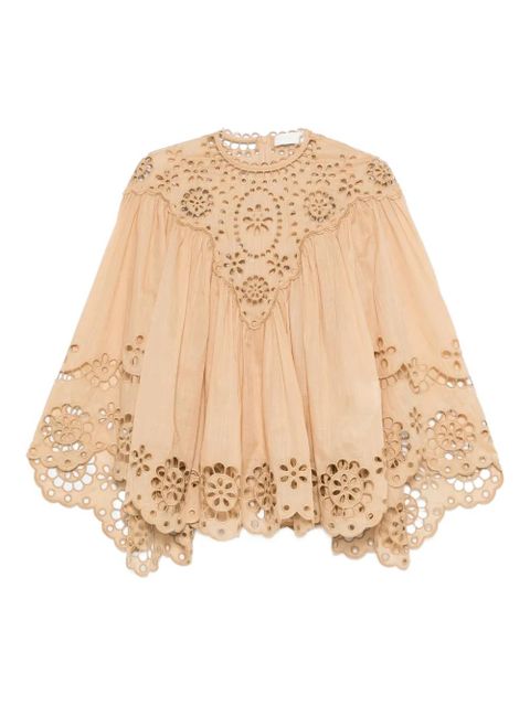 ZIMMERMANN embroidered blouse - Neutrals - zdjęcie produktu nr 1