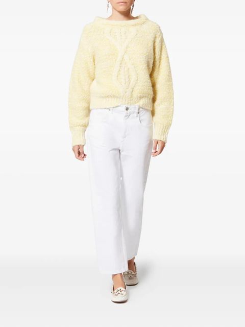 ISABEL MARANT Dakota straight jeans - White - zdjęcie produktu nr 2